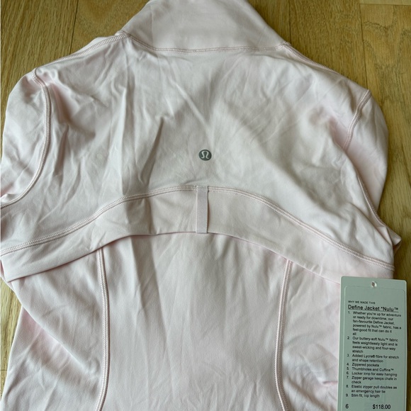 lululemon define jacket nulu strawberry milkshake RARE! - Picture 13 of 14